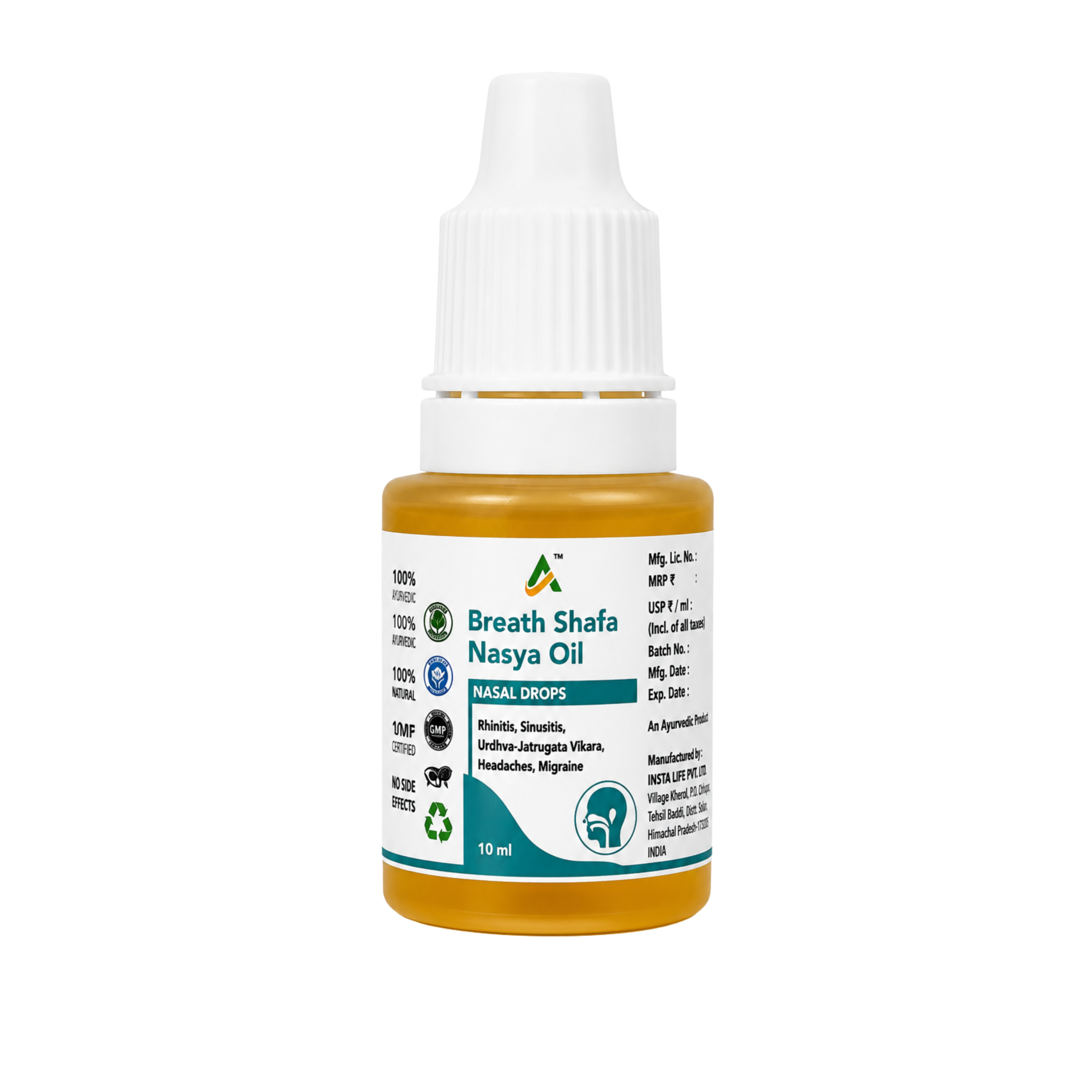 Breath Shafa Nasya Oil